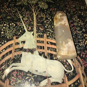 Flower Agate Crystal Tower